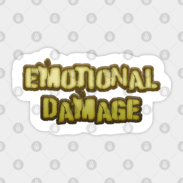 Emotional Damage 3 Sticker by LahayCreative2017